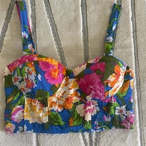 Floral, crop top